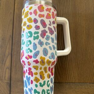 Colorful Leopard Print Tumbler